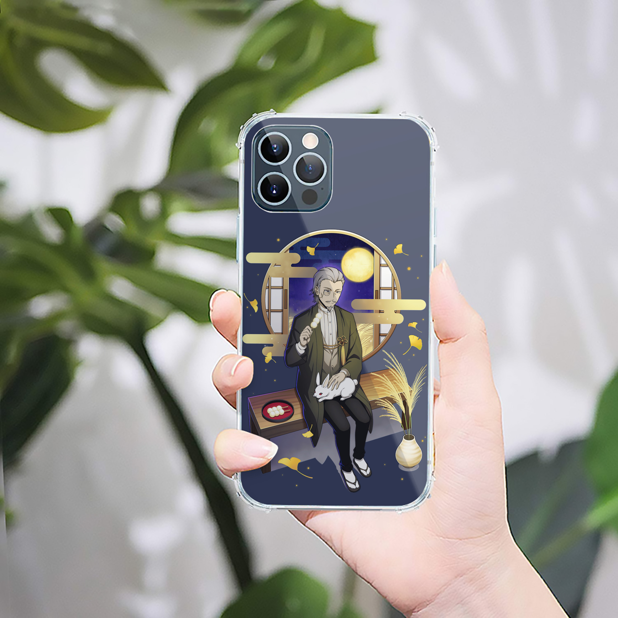 （画像用） 文豪ストレイドッグス Bungo Stray Dogs 【iPhone 12シリーズ対応】透明スマホケース（クリアソフトケース）